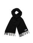 画像2: COOTIE PRODUCTIONS/Wool Stole（Black）［ウールストール-24秋冬］ (2)