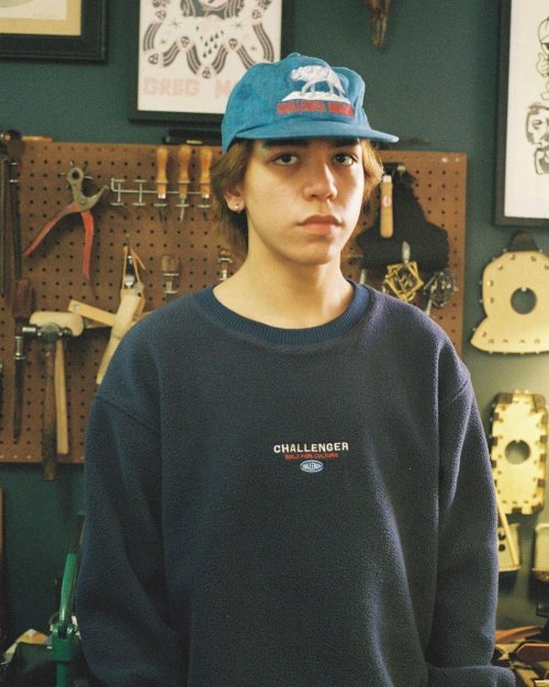 他の写真3: CHALLENGER/WOLF BRIGADE CAP（WASHED DENIM）［ウルフブリゲイドキャップ-24秋冬］