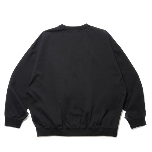 他の写真2: COOTIE PRODUCTIONS/Polyester Ripstop Jersey Crew（Black）［ポリエステルリップストップクルー-24秋冬］