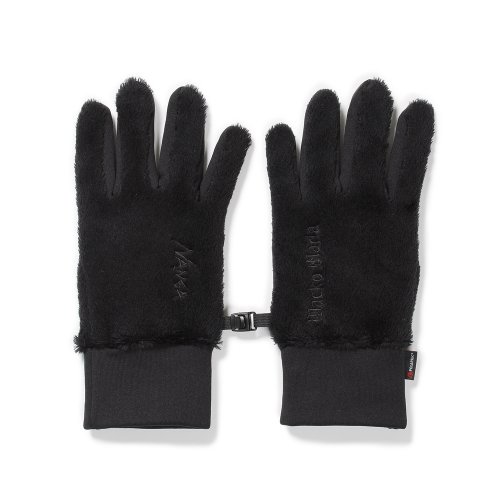 他の写真1: WACKO MARIA/NANGA / FLEECE GLOVES（BLACK）［フリースグローブ-24秋冬］