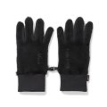 WACKO MARIA/NANGA / FLEECE GLOVES（BLACK）［フリースグローブ-24秋冬］