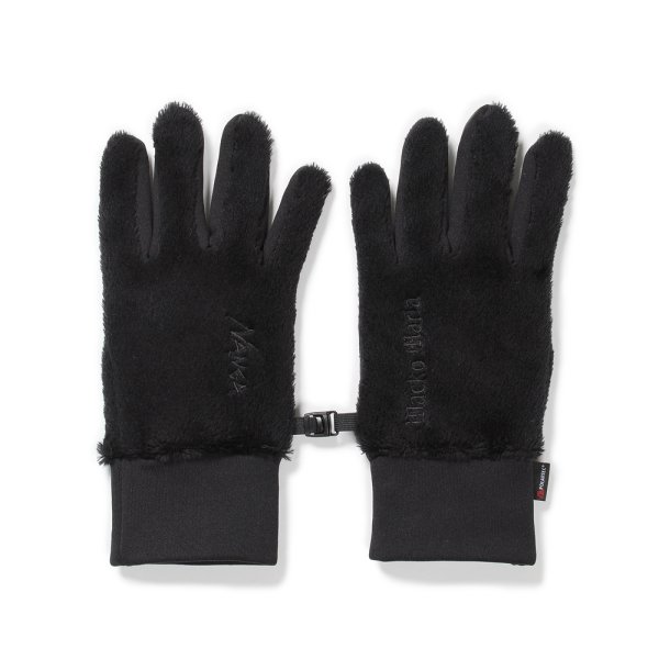 画像1: WACKO MARIA/NANGA / FLEECE GLOVES（BLACK）［フリースグローブ-24秋冬］