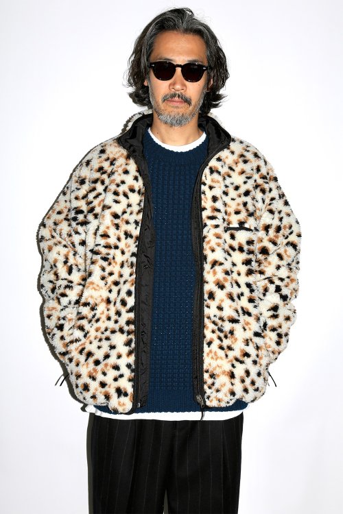 他の写真3: WACKO MARIA/REVERSIBLE LEOPARD BOA FLEECE JACKET（WHITE）［リバーシブルレオパードボアフリースJKT-24秋冬］