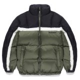 WACKO MARIA/NANGA / SWITCHING DOWN JACKET（GREEN）［スイッチングダウンJKT-24秋冬］