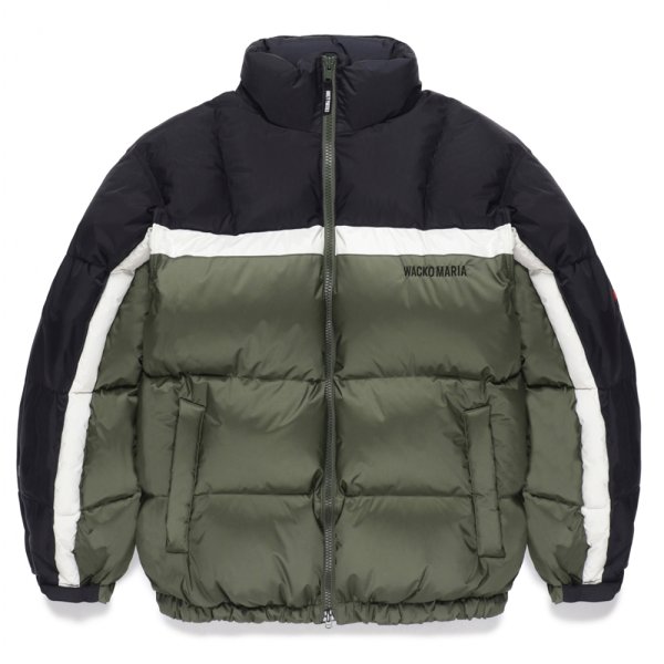 画像1: WACKO MARIA/NANGA / SWITCHING DOWN JACKET（GREEN）［スイッチングダウンJKT-24秋冬］