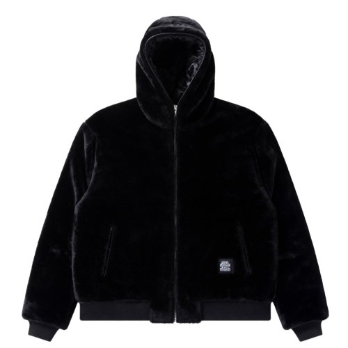 他の写真1: BlackEyePatch/MOHAIR FAUX FUR HODDED JACKET（BLACK）