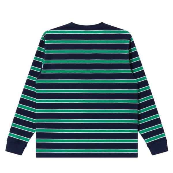 画像2: BlackEyePatch/STRIPED COLLEGE L/S TEE（MULTI）