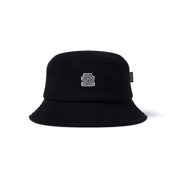 画像1: BlackEyePatch/OG LABEL FLEECE BUCKET HAT（BLACK）