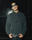 画像3: BlackEyePatch/SUPERCAR LOGO HALF ZIP SWEAT（CHARCOAL） (3)