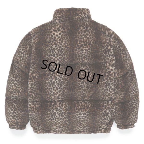 画像2: WACKO MARIA/NANGA / LEOPARD FUR DOWN JACKET（BEIGE）［レオパードファーダウンJKT-24秋冬］