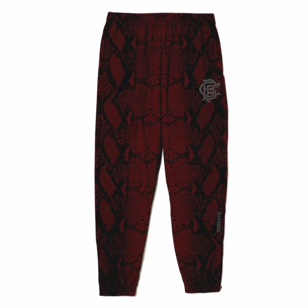 画像1: BUENA VISTA/TRAINING PANTS PYTHON（BORDEAUX）［トレーニングパンツパイソン-24秋冬］