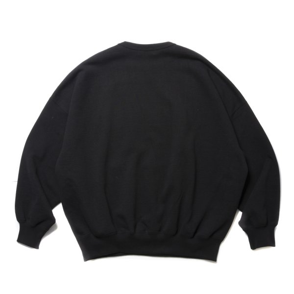 画像2: COOTIE PRODUCTIONS/Open End Yarn Heavy Oz Sweat Crew（Black）［スウェットクルー-24秋冬］