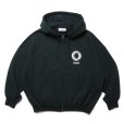 画像1: COOTIE PRODUCTIONS/Open End Yarn Heavy Oz Sweat Zip Hoodie（Green）［スウェットジップフーディー-24秋冬］ (1)