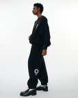 画像5: COOTIE PRODUCTIONS/Open End Yarn Heavy Oz Sweat Crew（Black）［スウェットクルー-24秋冬］ (5)