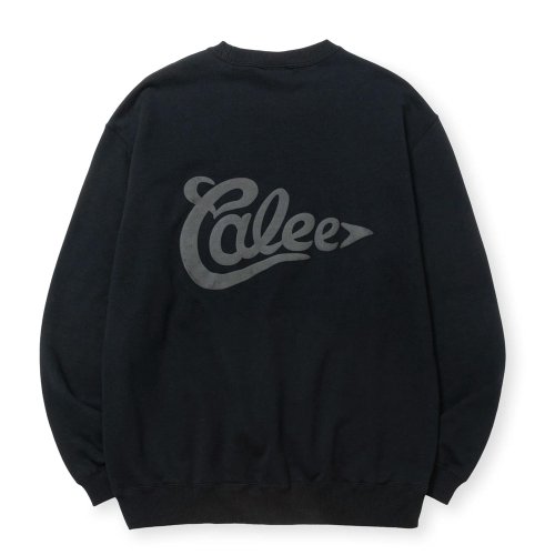 他の写真2: CALEE/CALEE FOAMING LOGO CREW NECK SW（BLACK）［クルーネックスウェット-24秋冬］