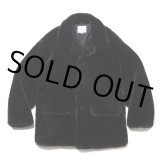 COOTIE PRODUCTIONS/Faux Fur Car Coat（Black）［フェイクファーカーコート-24秋冬］