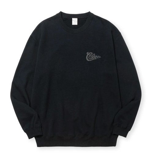 他の写真1: CALEE/CALEE FOAMING LOGO CREW NECK SW（BLACK）［クルーネックスウェット-24秋冬］