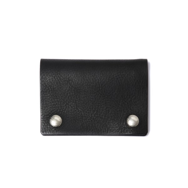 画像1: COOTIE PRODUCTIONS/Leather Trucker Wallet（Black）［レザートラッカーウォレット-24秋冬］