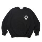 COOTIE PRODUCTIONS/Open End Yarn Heavy Oz Sweat Crew（Black）［スウェットクルー-24秋冬］