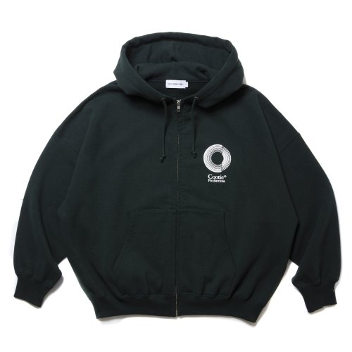 他の写真1: COOTIE PRODUCTIONS/Open End Yarn Heavy Oz Sweat Zip Hoodie（Green）［スウェットジップフーディー-24秋冬］