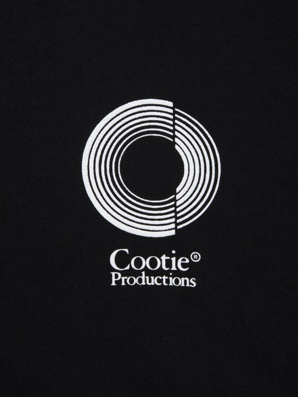 画像3: COOTIE PRODUCTIONS/Open End Yarn Heavy Oz Sweat Zip Hoodie（Black）［スウェットジップフーディー-24秋冬］