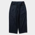 画像2: TIGHTBOOTH/BAGGY SLACKS（Navy）［バギースラックス-24秋冬］ (2)