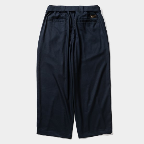 画像2: TIGHTBOOTH/BAGGY SLACKS（Navy）［バギースラックス-24秋冬］