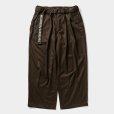 画像1: TIGHTBOOTH/BAGGY SLACKS（Olive）［バギースラックス-24秋冬］ (1)