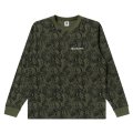 BlackEyePatch/OE LOGO PYTHON L/S TEE（OLIVE）