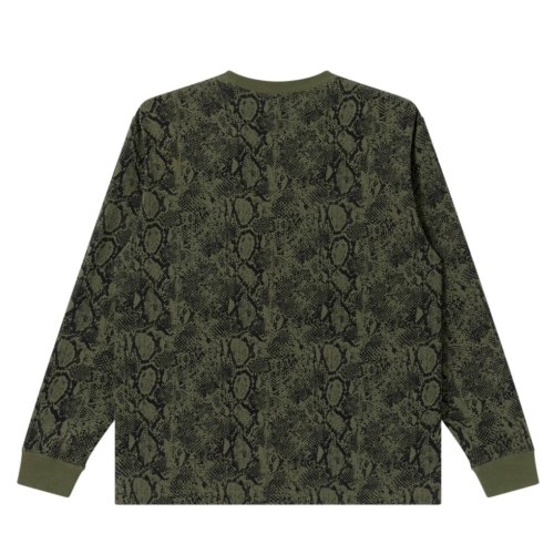 他の写真2: BlackEyePatch/OE LOGO PYTHON L/S TEE（OLIVE）