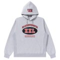 BlackEyePatch/BUSINESS SIZE HOODIE（HEATHER GRAY）