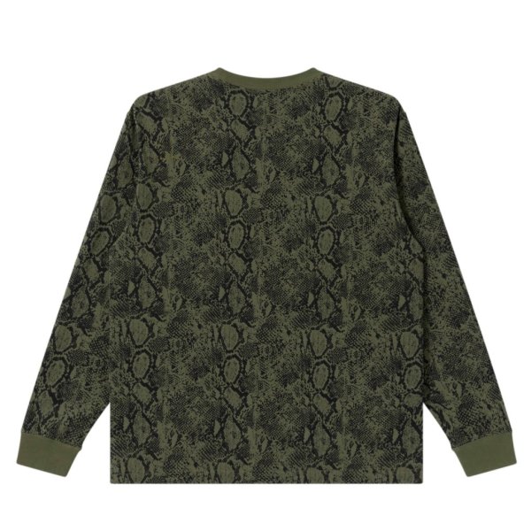 画像2: BlackEyePatch/OE LOGO PYTHON L/S TEE（OLIVE）