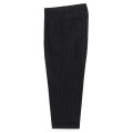 WACKO MARIA/DORMEUIL / DOUBLE PLEATED TROUSERS（BLACK）［ツータックスラックス-24秋冬］