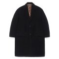 WACKO MARIA/CHESTERFIELD COAT（BLACK）［チェスターフィールドコート-24秋冬］