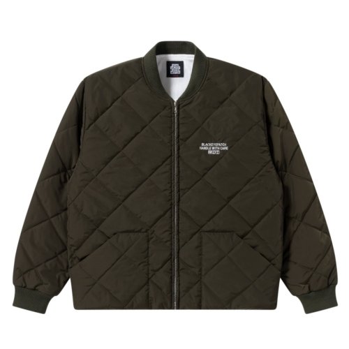 他の写真1: BlackEyePatch/HWC LABEL EMBROIDERED QUILTED JACKET（OLIVE）