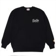 画像2: PORKCHOP/SQUARE LOGO SWEAT（BLACK）［クルーネックスウェット-24秋冬］ (2)