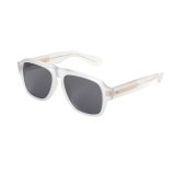 CHALLENGER/Lunetta BADA SUNGLASSES（WHITE/BLACK LENS）［サングラス-25春夏］