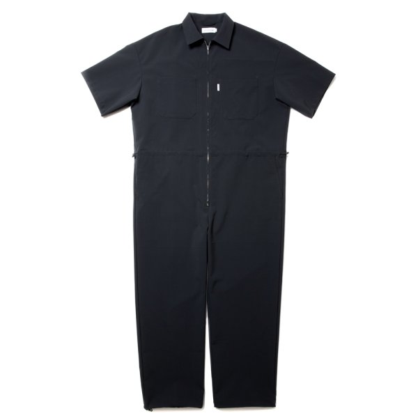 画像2: COOTIE PRODUCTIONS/Polyester Typewriter Error Fit Jump Suits（Black）［エラーフィットジャンプスーツ-24春夏］