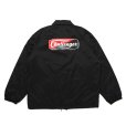 画像1: CHALLENGER/TWO TONE LOGO COACH JACKET（BLACK）［ツートーンロゴコーチJKT-25春夏］ (1)