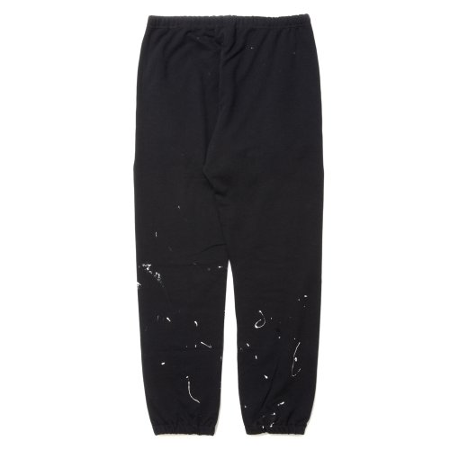 他の写真2: ROTTWEILER/R.W PAINTED SWEAT PANTS（BLACK） 【30%OFF】［ペイント加工スウェットパンツ-24春夏］