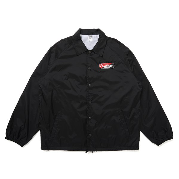 画像2: CHALLENGER/TWO TONE LOGO COACH JACKET（BLACK）［ツートーンロゴコーチJKT-25春夏］