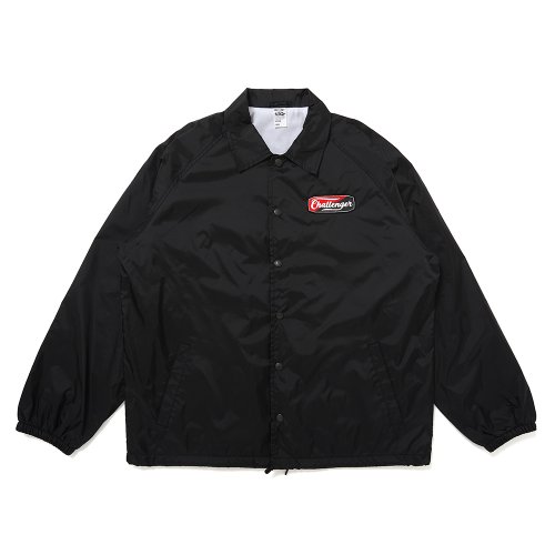 他の写真1: CHALLENGER/TWO TONE LOGO COACH JACKET（BLACK）［ツートーンロゴコーチJKT-25春夏］