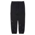 画像2: ROTTWEILER/R.W PAINTED SWEAT PANTS（BLACK） 【30%OFF】［ペイント加工スウェットパンツ-24春夏］ (2)