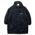 画像1: COOTIE PRODUCTIONS/Error Fit Padded Bench Coat（Black）［エラーフィットベンチコート-24秋冬］ (1)