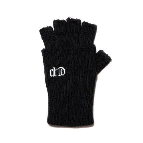 他の写真3: COOTIE PRODUCTIONS/Lowgauge Fingerless Knit Glove（Black）［フィンガーレスグローブ-24秋冬］