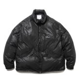 COOTIE PRODUCTIONS/Glossy Shell Down Jacket（Black）［グロッシーシェルダウンJKT-24秋冬］