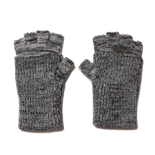 他の写真2: COOTIE PRODUCTIONS/Lowgauge Fingerless Knit Glove（Gray Mix）［フィンガーレスグローブ-24秋冬］