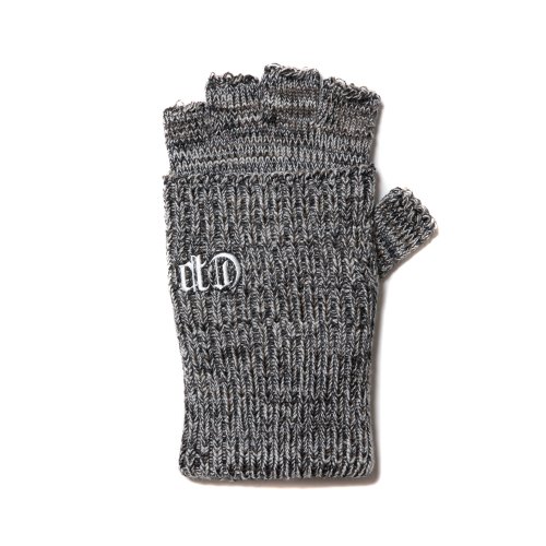 他の写真3: COOTIE PRODUCTIONS/Lowgauge Fingerless Knit Glove（Gray Mix）［フィンガーレスグローブ-24秋冬］