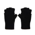 画像2: COOTIE PRODUCTIONS/Lowgauge Fingerless Knit Glove（Black）［フィンガーレスグローブ-24秋冬］ (2)