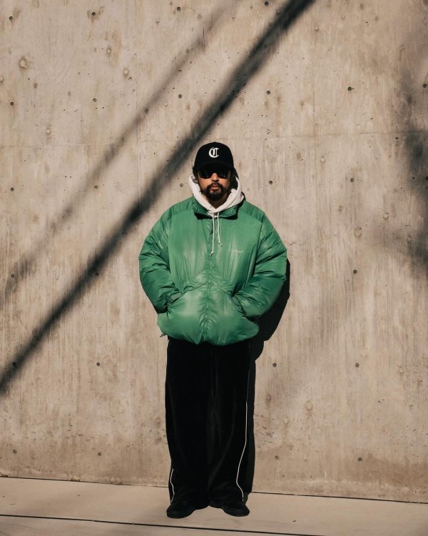 画像4: COOTIE PRODUCTIONS/Glossy Shell Down Jacket（Green）［グロッシーシェルダウンJKT-24秋冬］